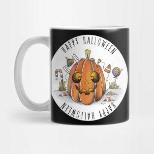 Happy Halloween Pumpkin Mug